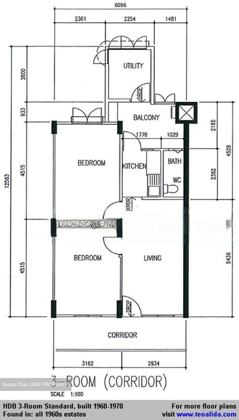 Blk 110 Commonwealth Crescent (Queenstown), HDB 3 Rooms #447390611